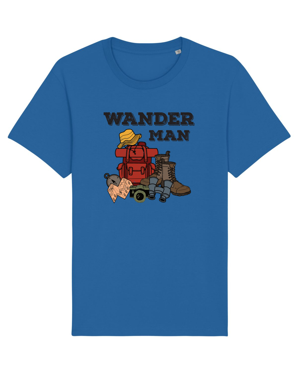 Tricou mânecă scurtă Unisex Rocker Royal Blue