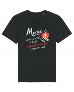 Music can cure Tricou mânecă scurtă Unisex Rocker