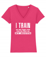 Train Tricou mânecă scurtă guler V Damă Evoker