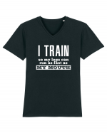 Train Tricou mânecă scurtă guler V Bărbat Presenter