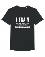 Train Tricou mânecă scurtă guler larg Bărbat Skater