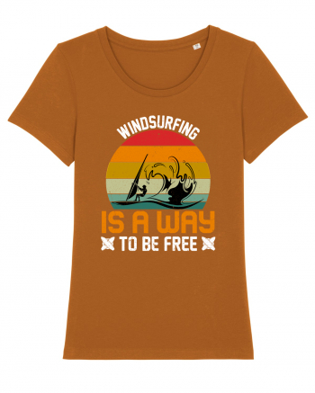 Windsurfing is a way to be free Roasted Orange