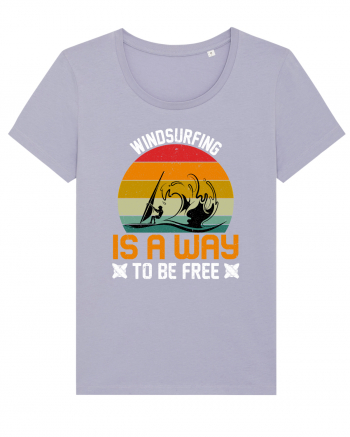 Windsurfing is a way to be free Lavender