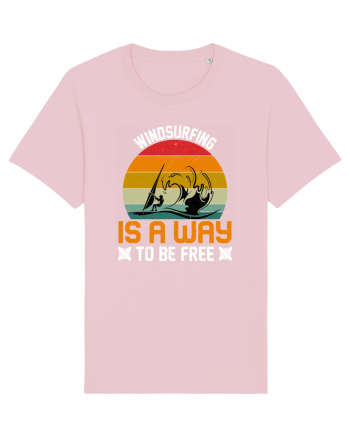 Windsurfing is a way to be free Cotton Pink