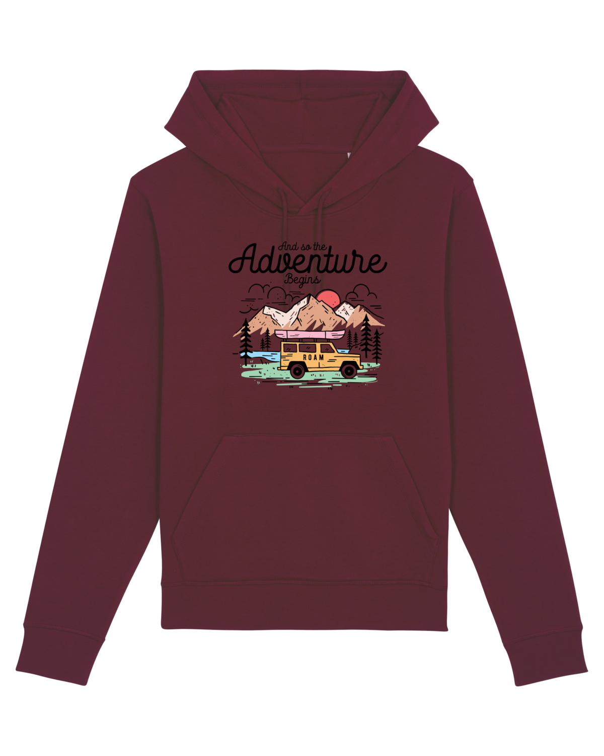Hanorac Unisex Drummer Burgundy