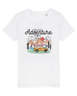 in stil line art - And so the adventure begins Tricou mânecă scurtă  Copii Mini Creator