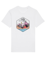 in stil line art - Let us sleep under the stars Tricou mânecă scurtă Unisex Rocker