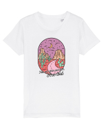 in stil line art - Not all who wander are lost Tricou mânecă scurtă  Copii Mini Creator