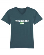 Vegan mode ON Tricou mânecă scurtă guler V Bărbat Presenter