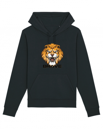 Be brave Lion Black