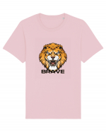 Be brave Lion Tricou mânecă scurtă Unisex Rocker