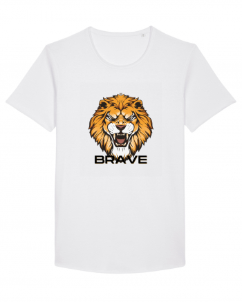 Be brave Lion White