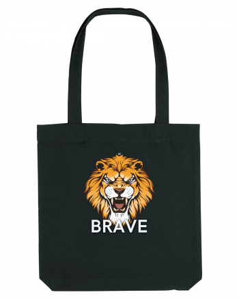 Be brave Lion Black