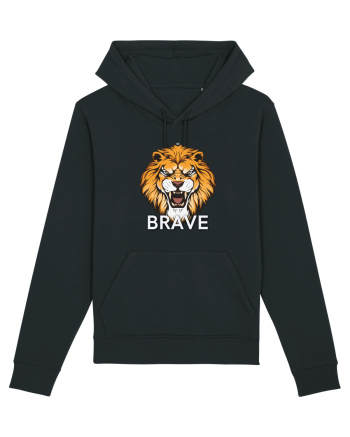 Be brave Lion Black