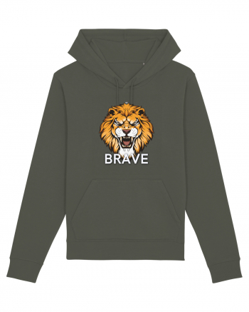 Be brave Lion Khaki