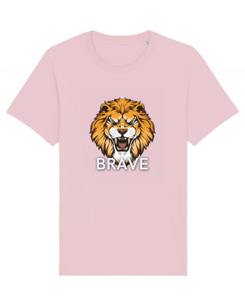 Be brave Lion Cotton Pink