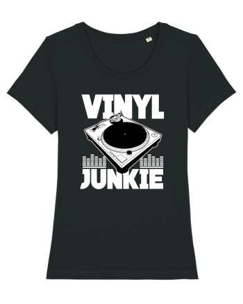 Vinyl Junkie Black