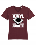 Vinyl Junkie Tricou mânecă scurtă guler V Bărbat Presenter