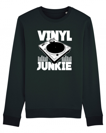 Vinyl Junkie Black
