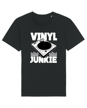 Vinyl Junkie Black