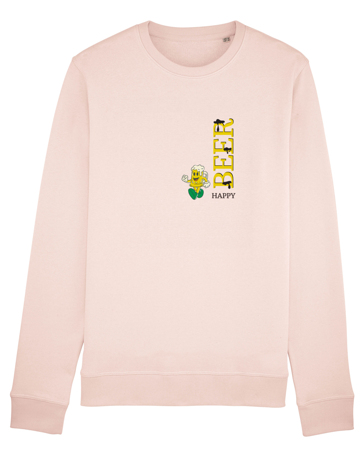 Bluză mânecă lungă Unisex Rise Candy Pink