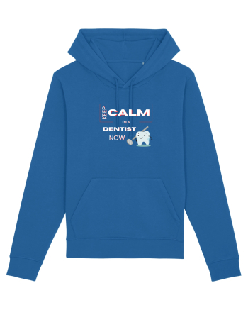 keep calm i m a dentist now Royal Blue