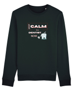 keep calm i m a dentist now Bluză mânecă lungă Unisex Rise