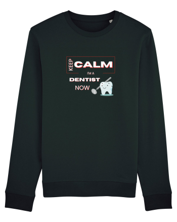 keep calm i m a dentist now Black