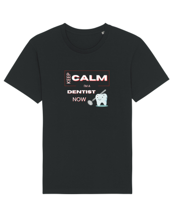 keep calm i m a dentist now Black