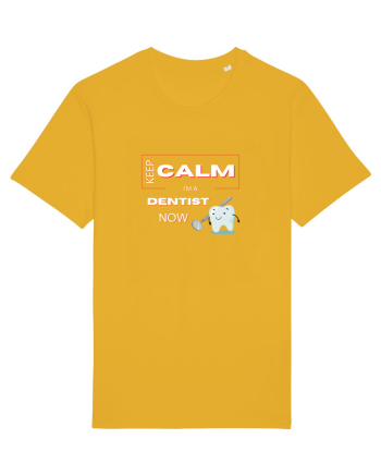 keep calm i m a dentist now Spectra Yellow