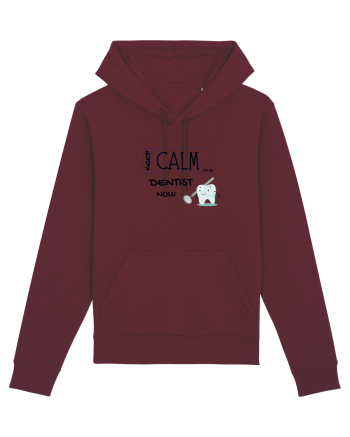 keep calm i m a dentist now Burgundy