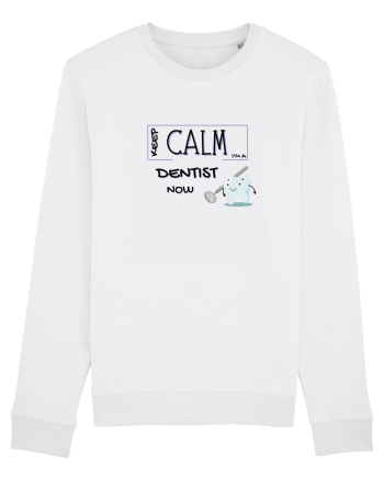 keep calm i m a dentist now White