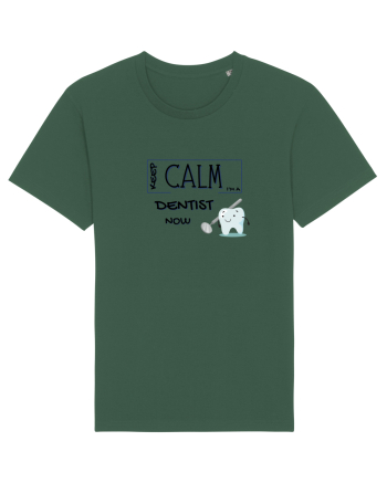keep calm i m a dentist now Bottle Green