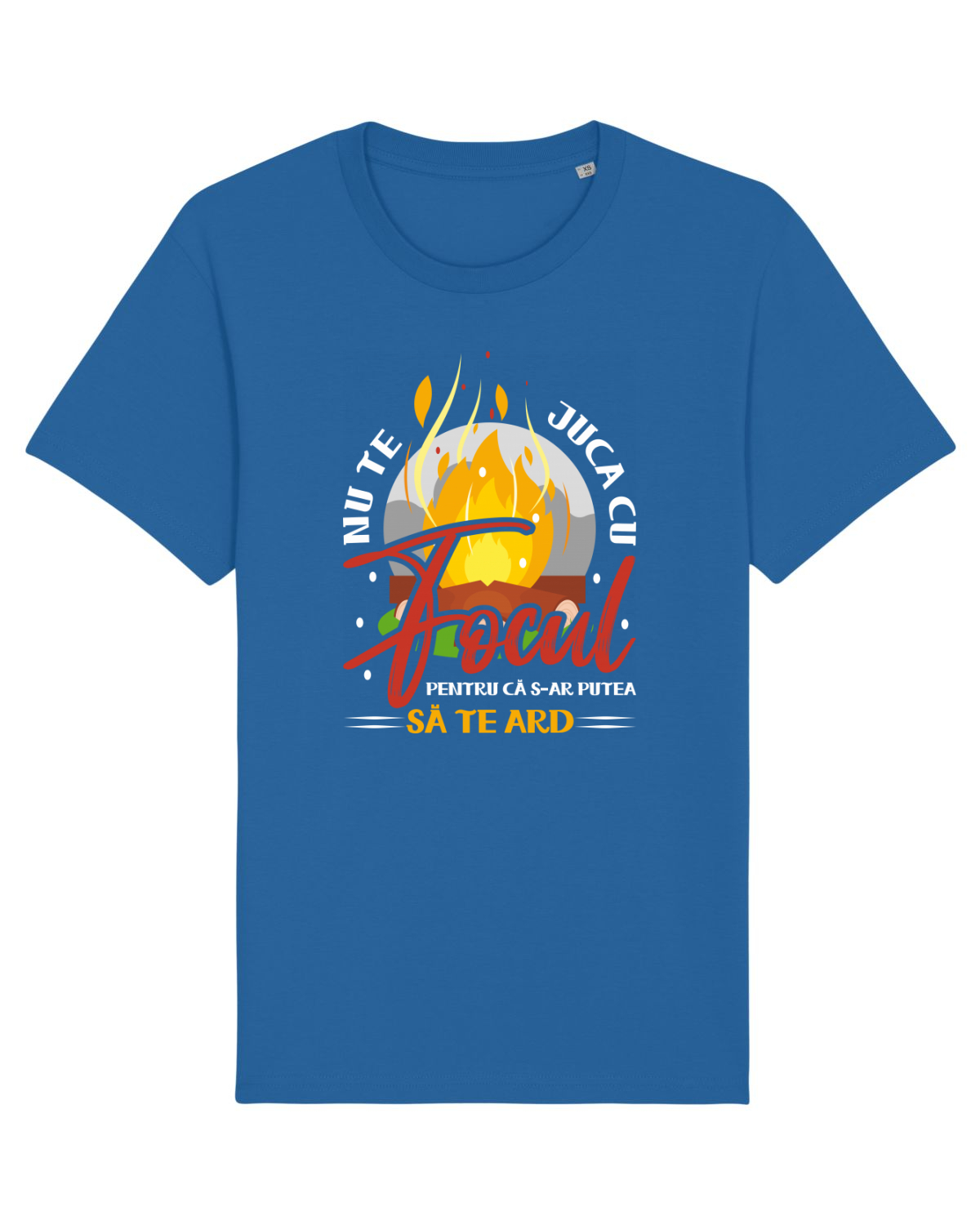 Tricou mânecă scurtă Unisex Rocker Royal Blue