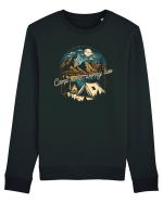 pentru camping - Camp more worry less Bluză mânecă lungă Unisex Rise