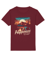 pentru camping - Happiness is good company and campfire Tricou mânecă scurtă  Copii Mini Creator