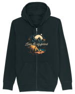 pentru camping - Leave the city behind Hanorac cu fermoar Unisex Connector