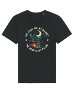 pentru camping - The stars are my blanket the moon is my pillow Tricou mânecă scurtă Unisex Rocker