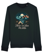 pentru camping - There is no place like camp Bluză mânecă lungă Unisex Rise