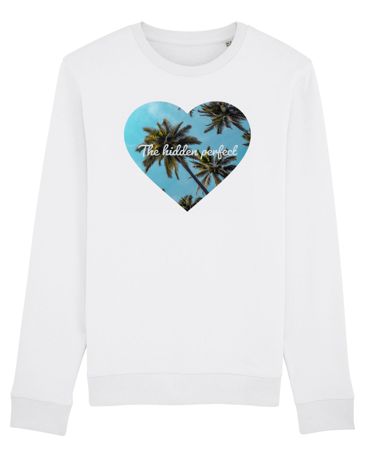 Bluză mânecă lungă Unisex Rise White