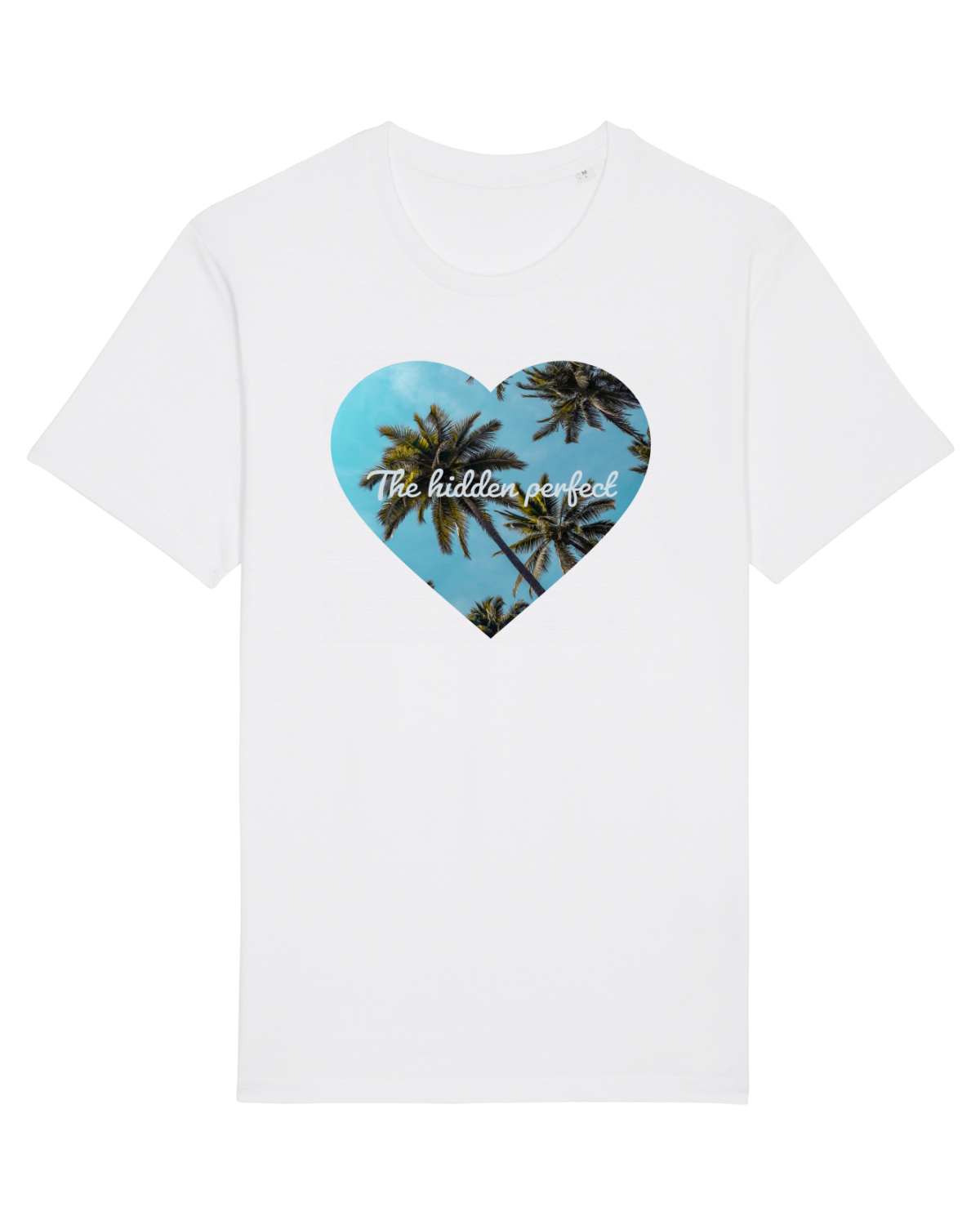 Tricou mânecă scurtă Unisex Rocker White