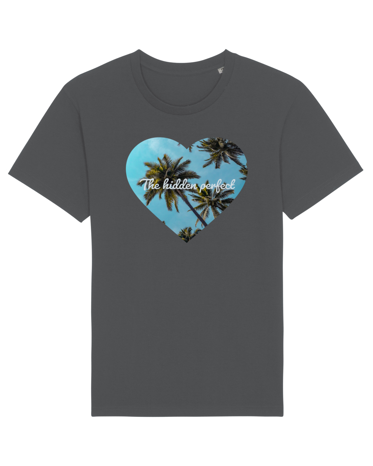 Tricou mânecă scurtă Unisex Rocker Anthracite