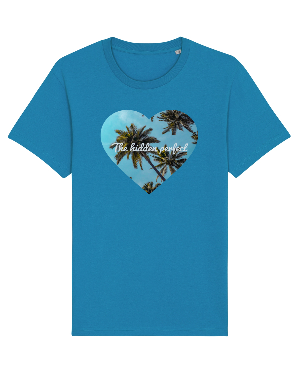 Tricou mânecă scurtă Unisex Rocker Azur