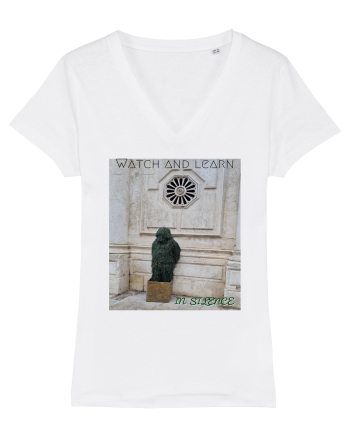 Silent observer White