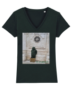 Silent observer Tricou mânecă scurtă guler V Damă Evoker