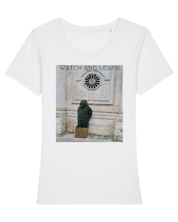 Silent observer White