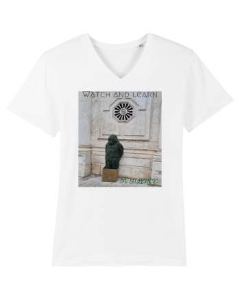 Silent observer White