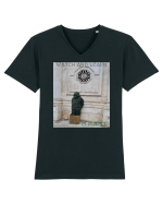Silent observer Tricou mânecă scurtă guler V Bărbat Presenter