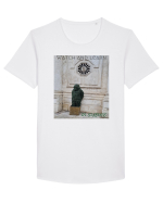 Silent observer Tricou mânecă scurtă guler larg Bărbat Skater