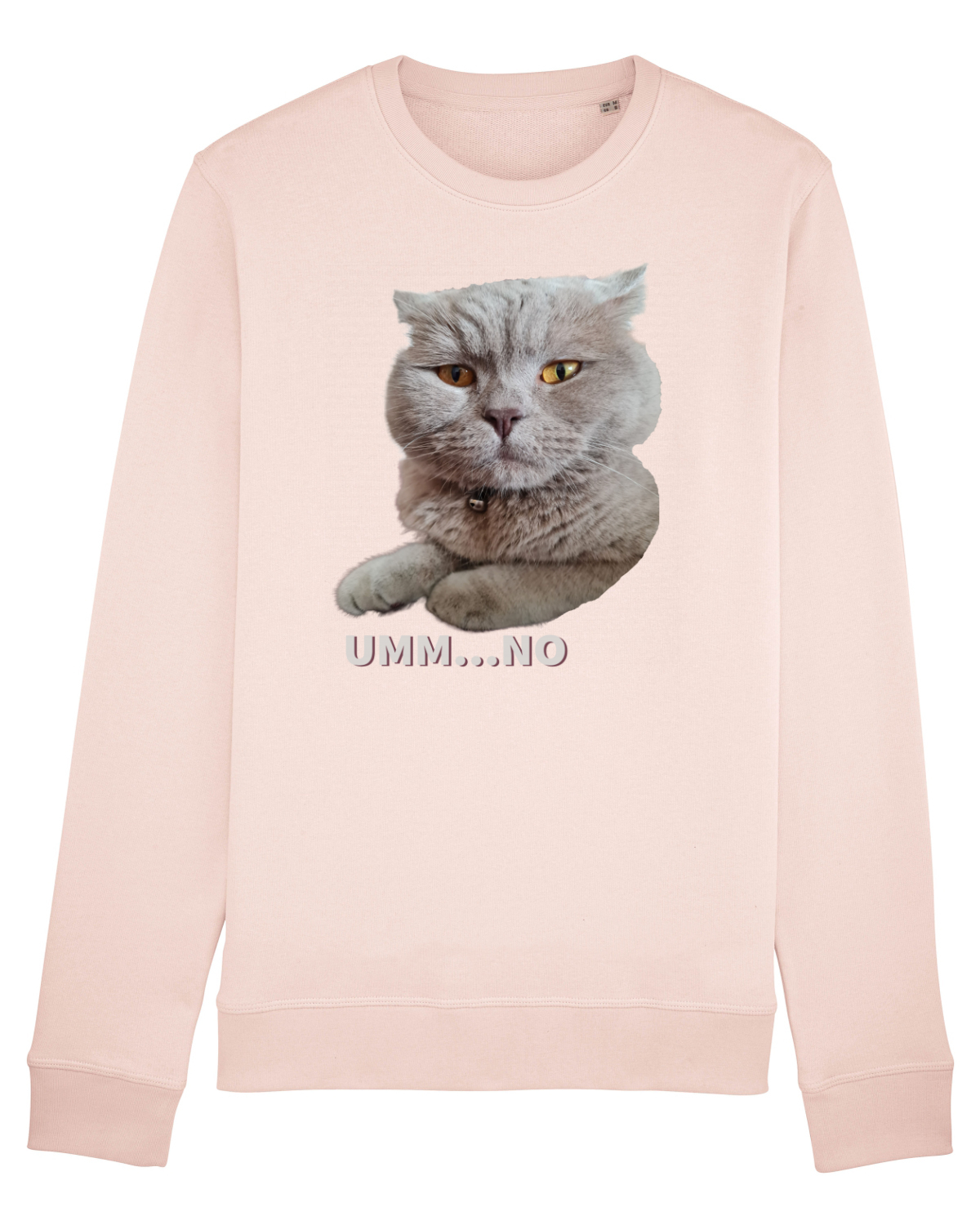 Bluză mânecă lungă Unisex Rise Candy Pink